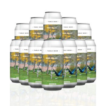 Cloud water table beer and relax 12 pack