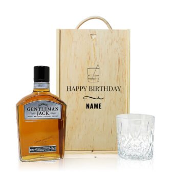 Gentleman Jack whisky gift (happy birthday)