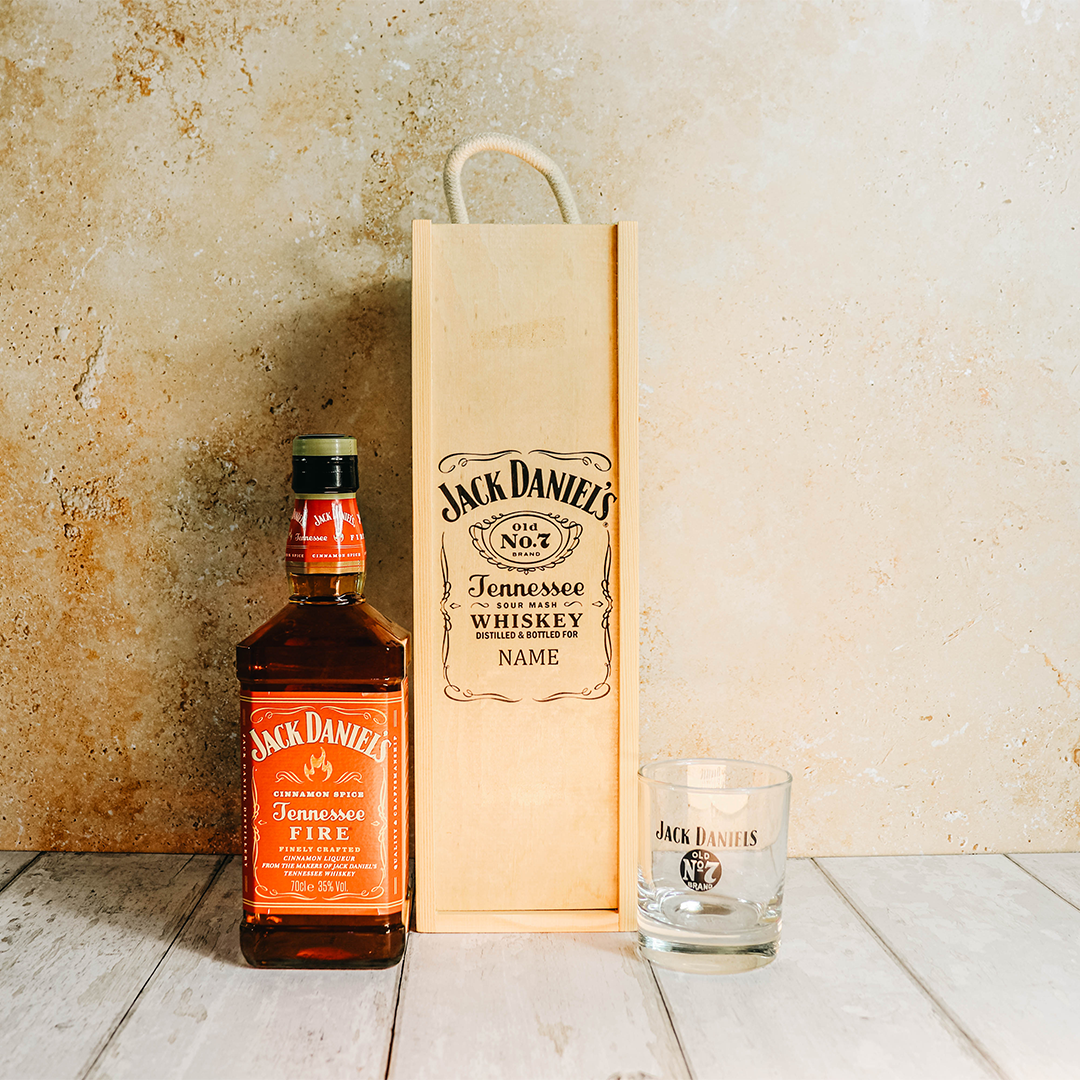 Jack Daniel's Tennessee Fire Gift Set Price & Reviews | Drizly