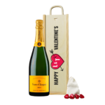Personalised Valentine's Day Veuve Clicquot Champagne Gift Set | Beerhunterlised Valentine's Day Veuve Clicquot Champagne Gift Set