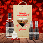 Personalised Valentine's Day Photo Rum Gift Set with Fever-Tree Cola | Beerhunter