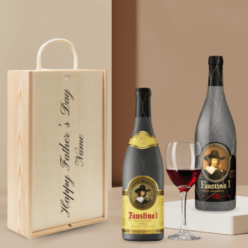 Happy Fathers Day Faustino Red Wine Gift Set
