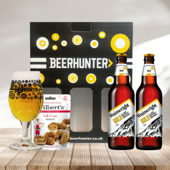 Wainwright Beer Golden Ale Gift Set With Glass & Snack (2 Pack) | Beerhunter