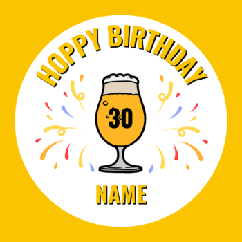 Hoppy Birthday 5 Litre Mini Keg | Beerhunter